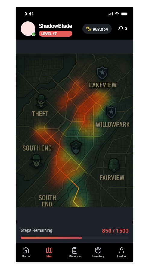 Maintain your reputation across cities and avoid attracting attention from law enforcement and rival gangs